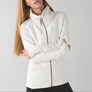 EUC Lululemon Radiant Funnel Neck Jacket Size 10